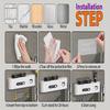1A smart toothbrush sterilizer2Automatic toothpaste dispenser cup5Grooved storage brush rack USB Rechargeable lithium battery and clock display