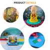 LED Light 2027 Desk Calendar with Artistic 3D Tear-away Feature Perfect for Desktop Organization