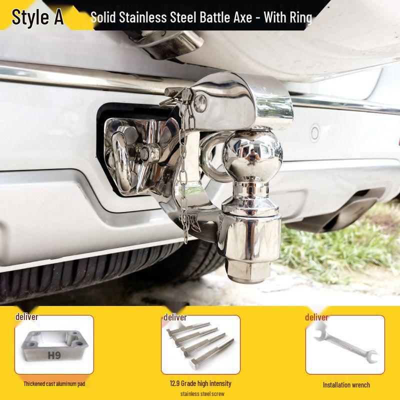 Крюк заднего фаркопа из нержавеющей стали для Haval H9 2015-2022 - Внедорожный Специальный