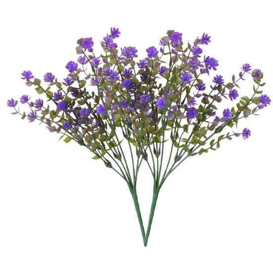 2 шт. наружные искусственные цветы реалистичные устойчивые к ультрафиолетовому излучению искусственные растения искусственные цветы