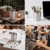 Thickened Stable Juice Beer Tumbler Rustless Steel Straight Drinking Mug  Party Beer Drinking
