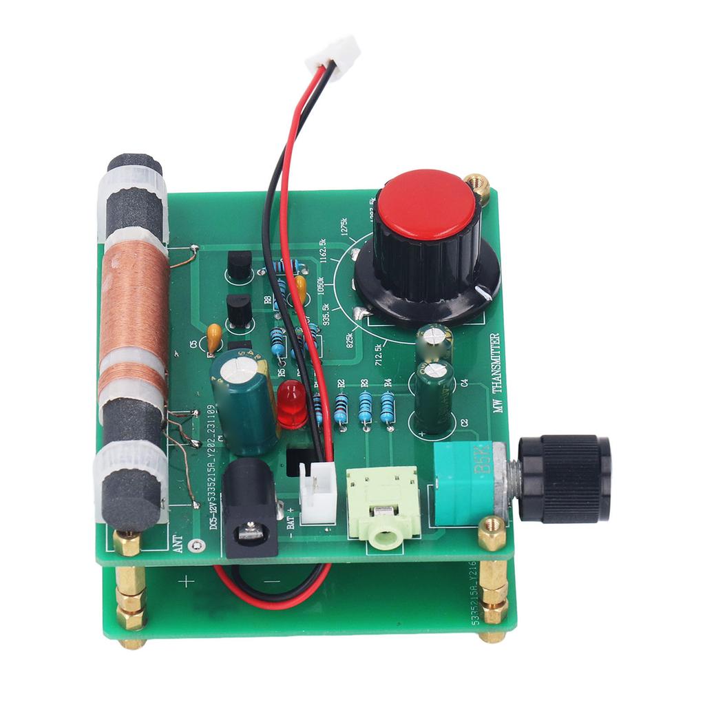 АМ-передатчик 600 кГц?Передатчик амплитудной модуляции 1500 кГц 5?12 В с 3,5-мм разъемом для наушников