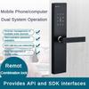 Smart Handle Door Lock Household Fingerprint Digital Lock Biometric Stainless Steel Door Lock