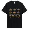 New Tanks M4 Sherman Panzer IV Tiger II T-34 T-Shirt Men Casual Cotton TShirt Cool T Shirt Tees Harajuku Streetwear