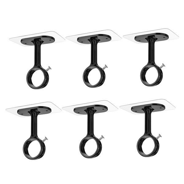 Самоклеящиеся крючки и кронштейны для потолочного карниза без сверления