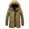 Winter Cotton-padded Clothes, Men's Cotton-padded Jackets, Large Size, Piled and Thickened Medium and Long Styles.