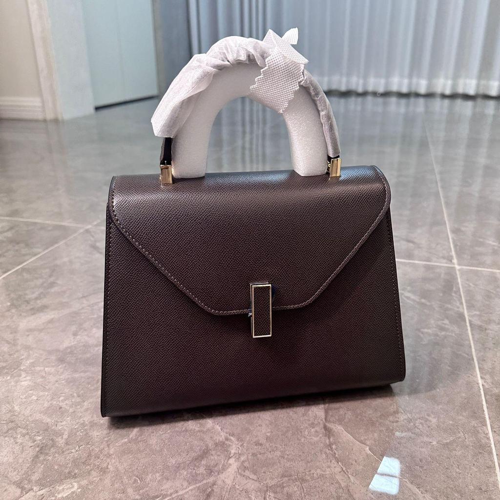 Сумка-мессенджер Valais Valextra Iside Mini через плечо - воловья кожа с рисунком в виде пальмы (Вдохновлено Лю Ифэем)"