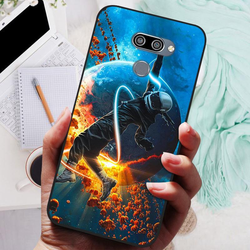 for LG K50 Q60 Case K 50 Soft TPU Silicone Phone Covers for LG Q60 LGK50 K 50 LGQ60 Case Bumper Q 60 Shockproof Coque Cover