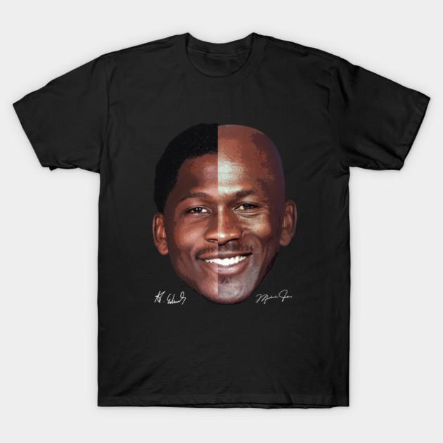 Asian Size Cotton Unisex Tshirt Print T-shirt Anthony Edwards X Michael Jordan T-shirt No-Cut Print Regular Fit