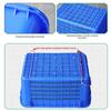 Heavy-Duty Rectangular Plastic Turnover Basket