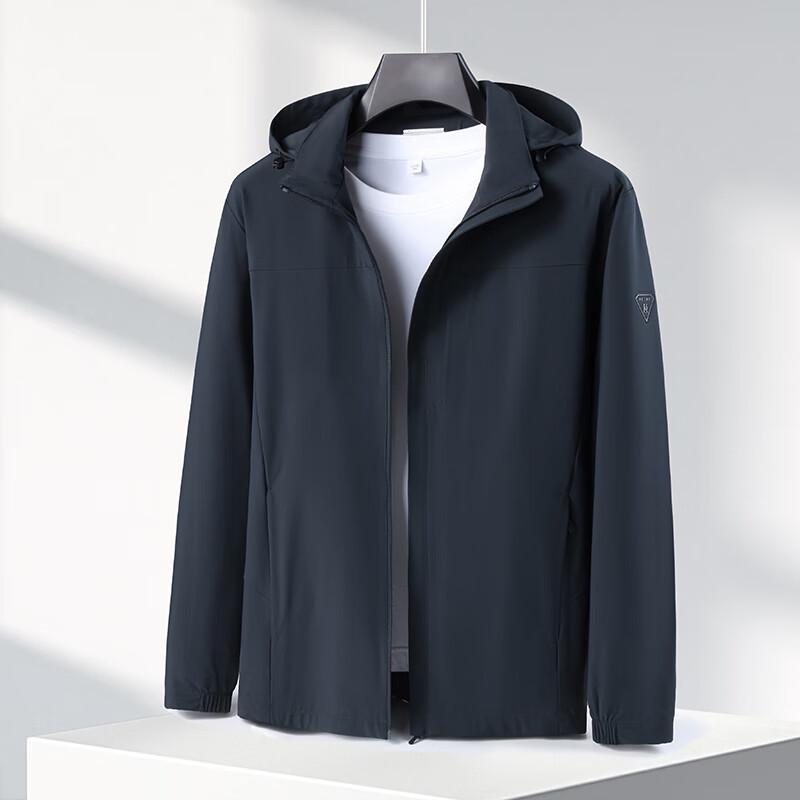 Мужская легкая повседневная спортивная куртка большого размера