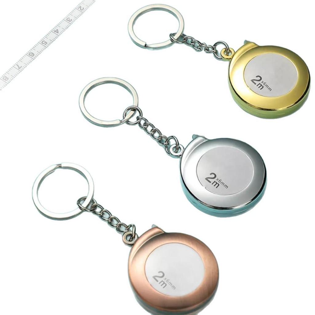 Компактная 2-метровая мягкая стальная рулетка - Высокоточная портативная карманная линейка