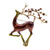 New Christmas Deer Brooch Enamel Reindeer Sika Pin Cute Beautiful Animal  Winter Jewelry