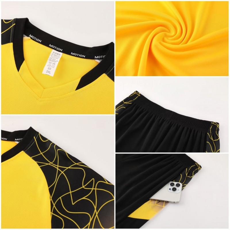 Kids Sports Jerseys Badminton Football Table Tennis Volleyball Breathable Training Tops Boys Girls