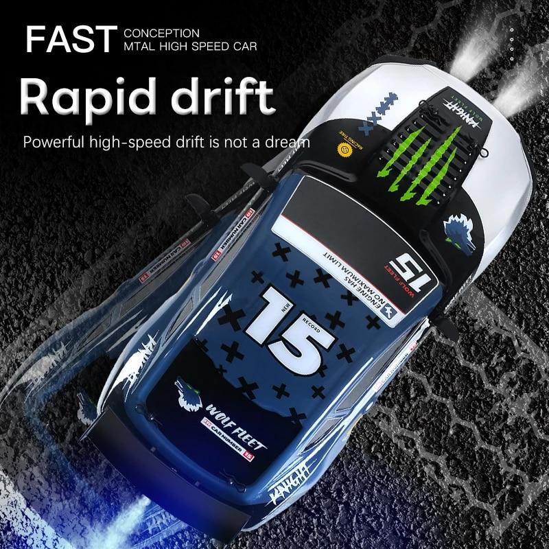 Новый 2,4G Drift Rc Cars 4WD RC Drift Car Игрушка с дистанционным управлением GTR Модель AE86 Автомобиль RC Гоночный автомобиль Игрушки для мальчиков Детский подарок