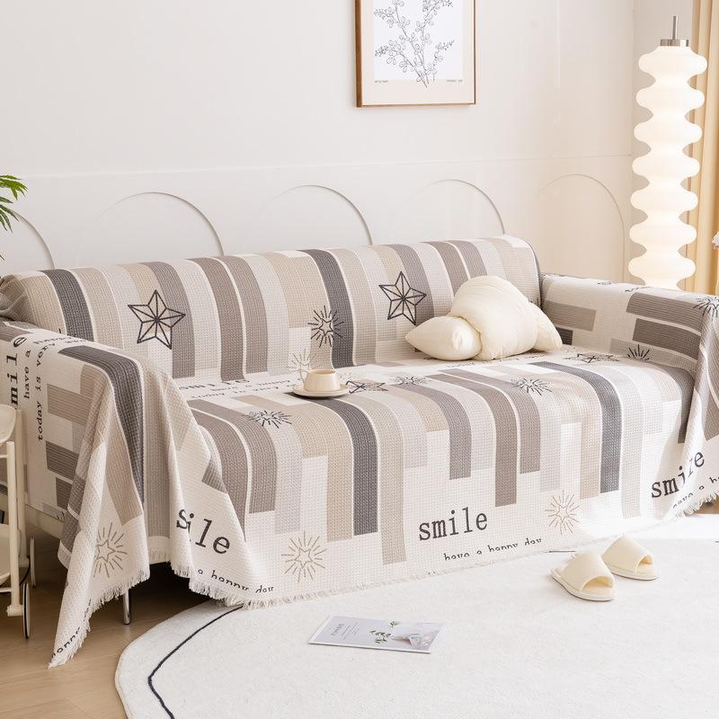 Новый чехол для дивана, тканевый чехол, набивной плед с принтом, новое полотенце для дивана, универсальная подушка на все времена года