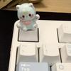 3D механические клавиатуры Креативные мультяшные головы кошек Игровые клавиатуры Колпачки для клавиш для офисного снятия стресса