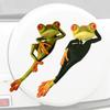 Funny 3D Frog Car Sticker Anti Scratch Waterproof Vinyl Decal Auto Decoration