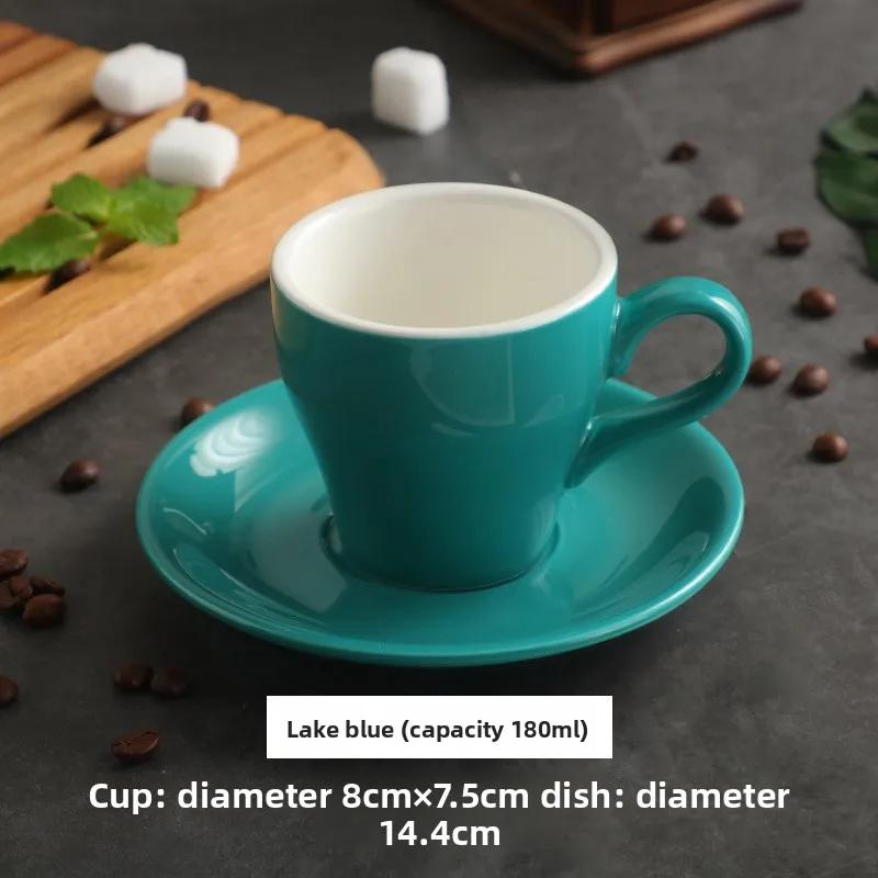 180 мл Креативная кружка-тюльпан Кружка для латте Кружка для кофе американо Кружка с блюдцем Кружка для кофе