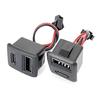 2 шт. USB 2.0 и Type-C Female Разъем Женский USB Лампа Зарядка Розетка Питания Для Домашней и Офисной Электроники