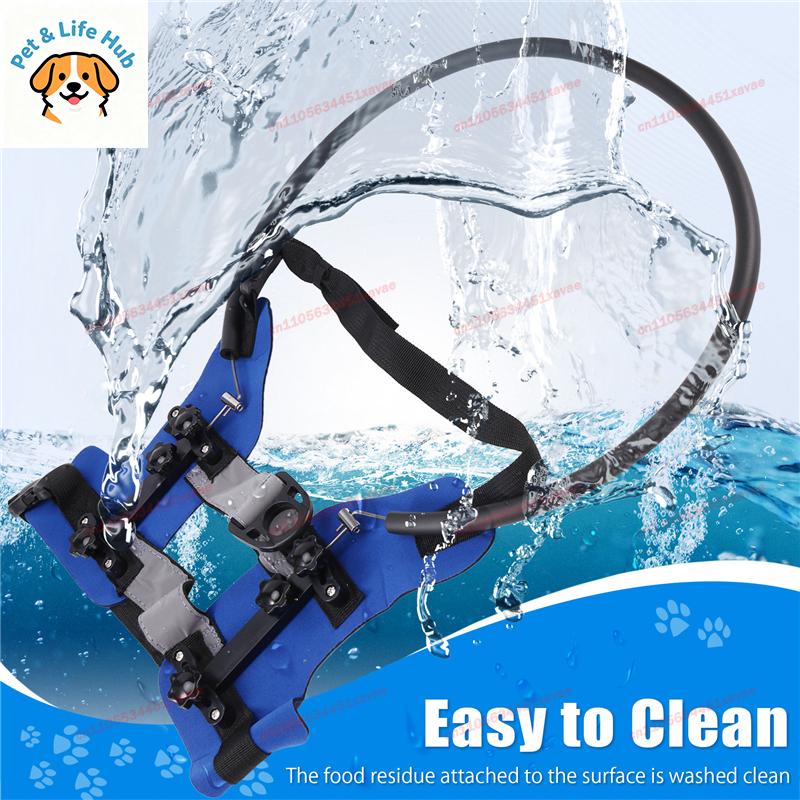 Blind Dog Head Collar Harness Guiding Device Blind Dog Accessories Blind Dog Head Collar Guiding Device Pet Accessory