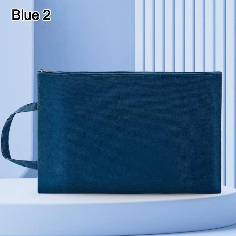 Oxford Cloth Document Bag Large Capacity Briefcase Document Organiser  School Office