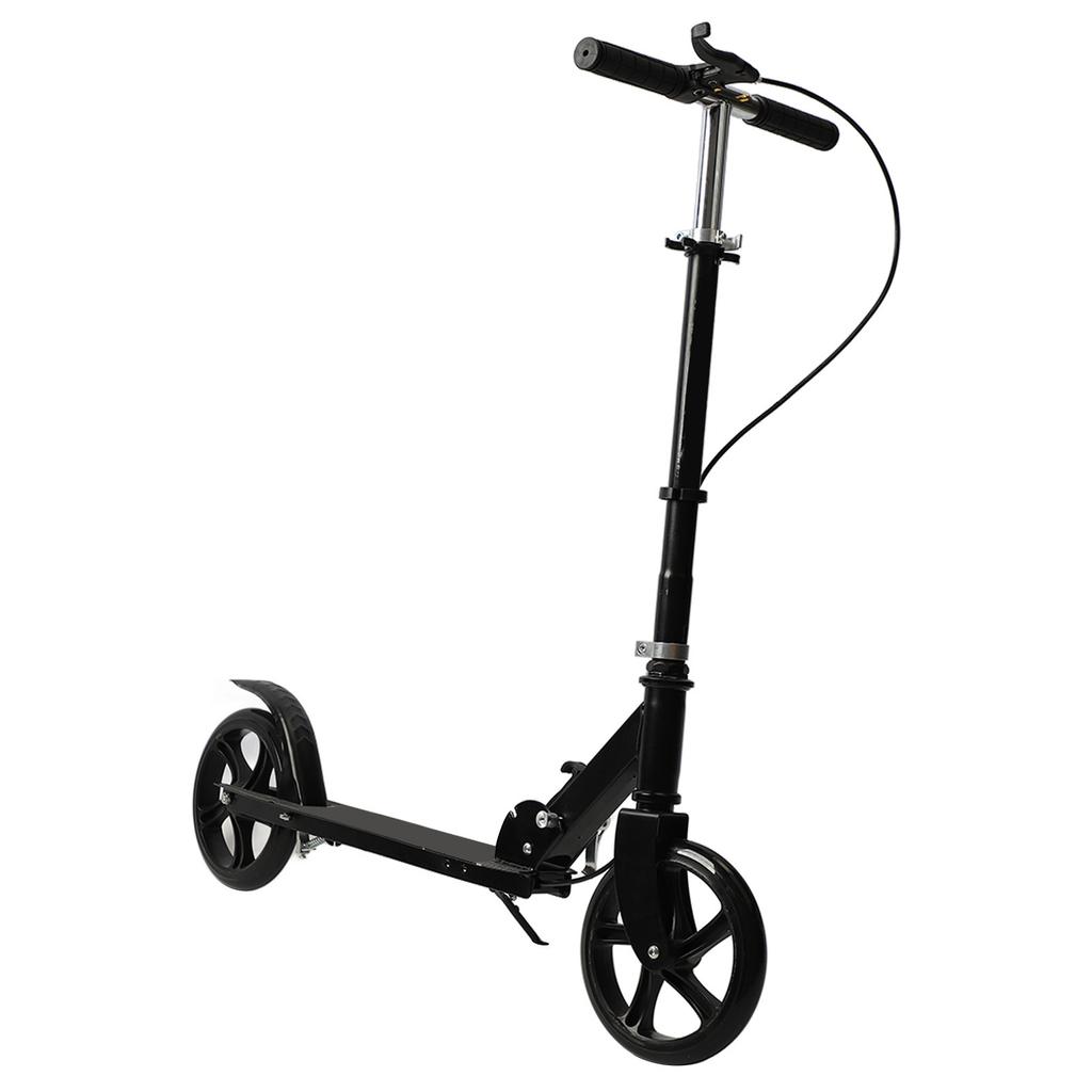 Самокат для подростков и взрослых Портативный складной Самокат с ручным тормозом для помещений и улицы