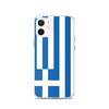 Coque - PIXELFORMA - iPhone 12 - Drapeau De La Grèce - Protection Complète - Souple
