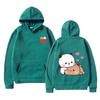 Bubu And Dudu Hoodie Women Aesthetic Graphic Funny Kawaii Bubble Tea Hoodies Unisex Anime Harajuku Vintage Pullovers Sweats