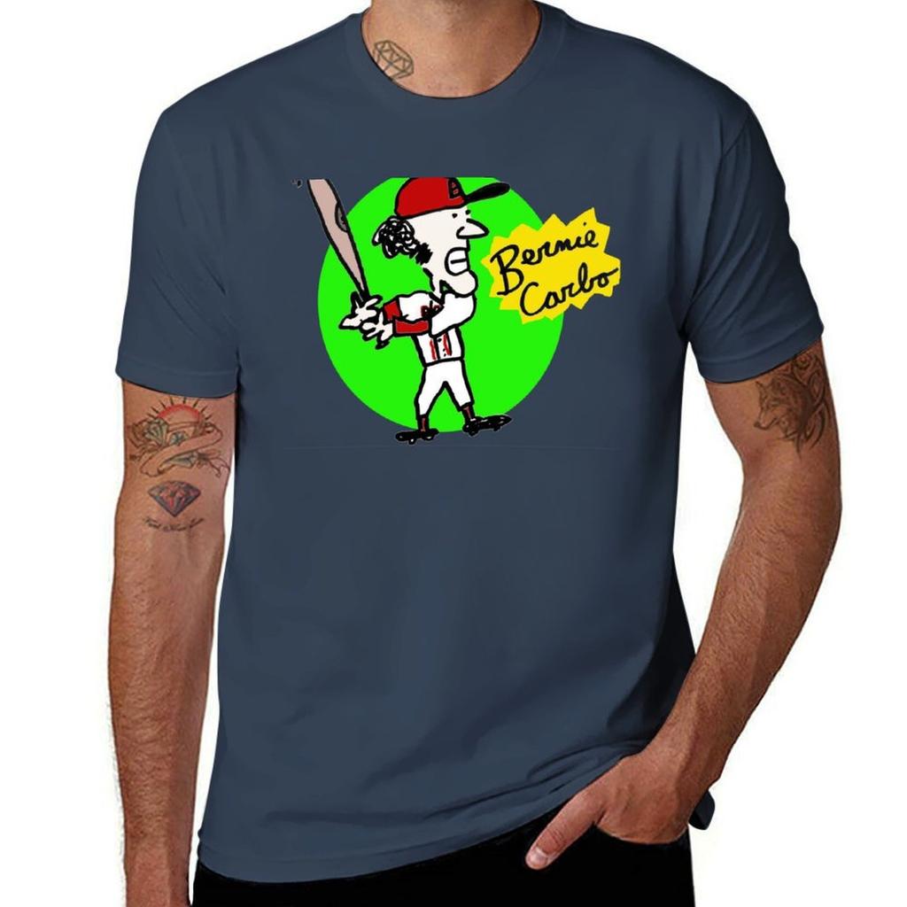 Bernie Carbo TShirt Holiday Casual Short Sleeve Top