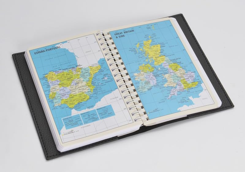 Quo Vadis 2026 Edition Time and Life 10x15 Diary (Weekly Vertical, Starting December 2025, A6 Variant, 10x15cm, French Edition) Vermilion (qv539vm)