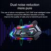 RGB красочные огни мотоциклетный шлем гарнитура Bluetooth 5.3 1000Mah шумоподавление беспроводные наушники громкой связи мотоцикл