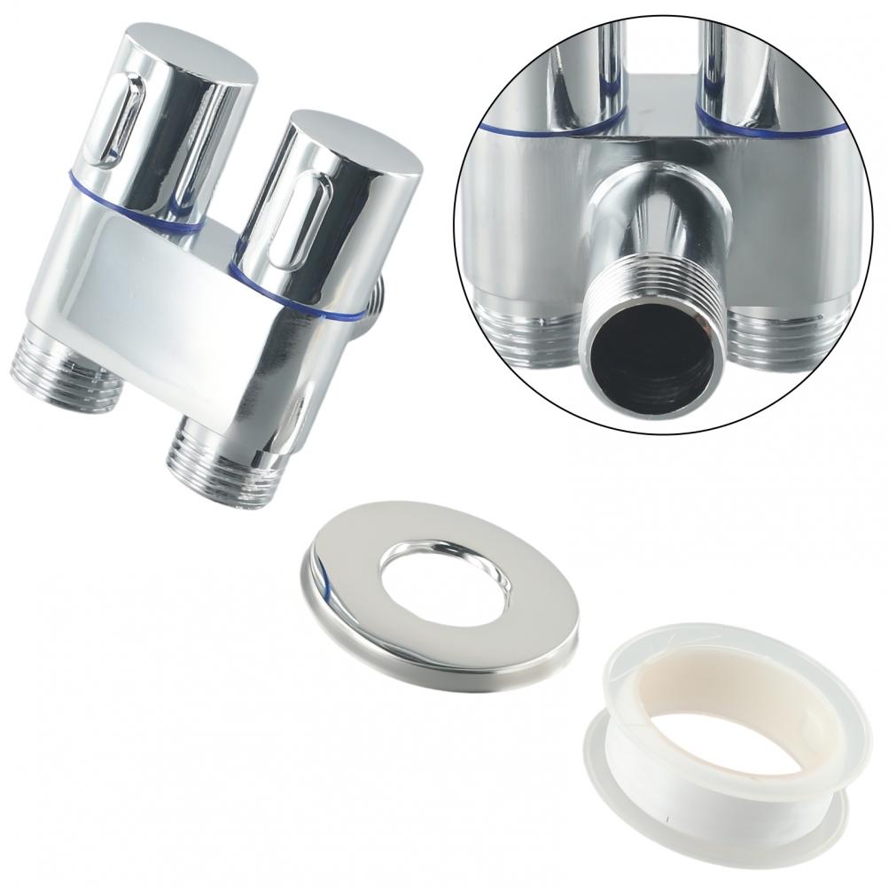 G1/2 1 в двух выходах, смеситель для стиральной машины с двойным управлением, треугольный клапан для унитаза