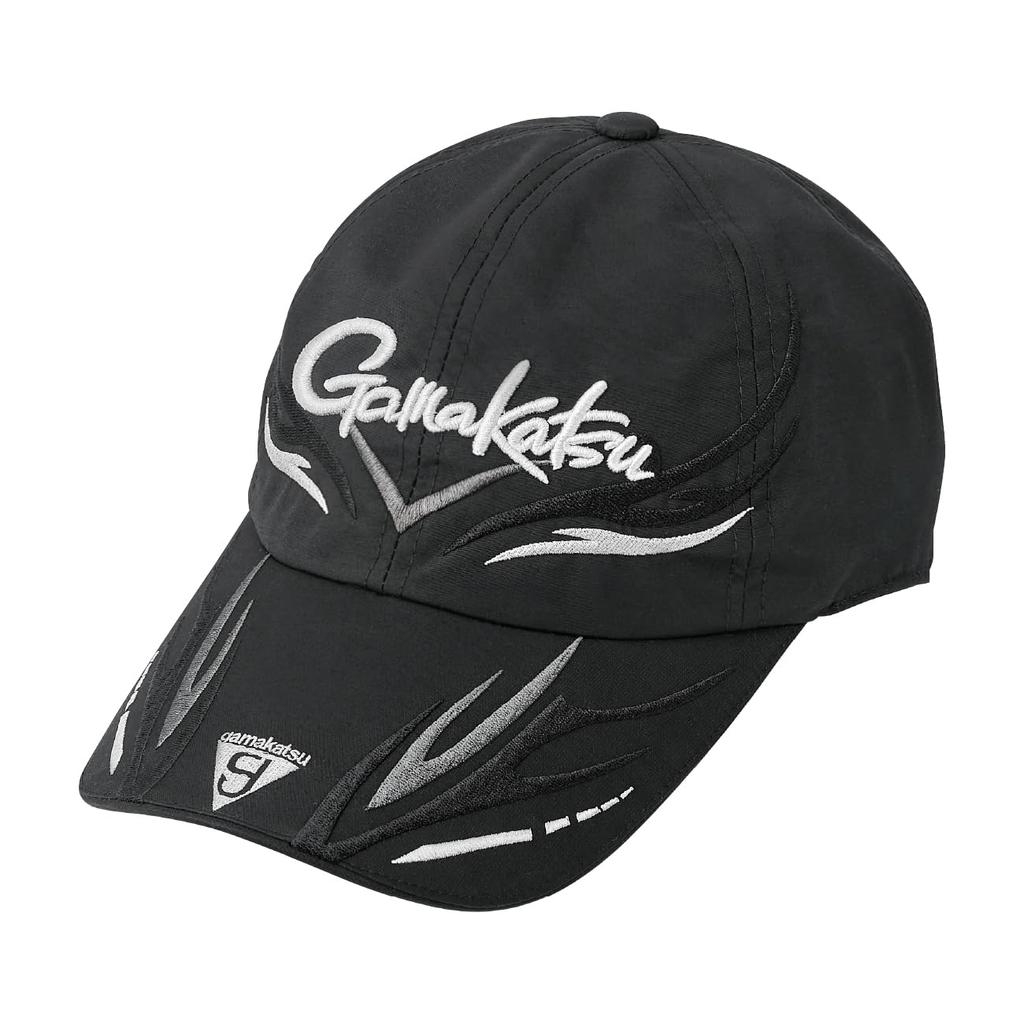 Gamakatsu Ultima Shield Fishing Cap (6-way) GM9123 Black X Black LL