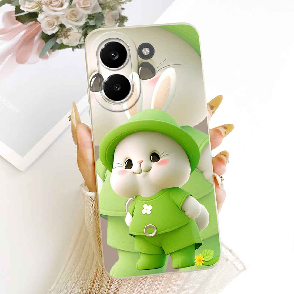 Для Xiaomi Poco X8 Pro 5G 6.59" Чехол Цветы Мультяшные Силиконовый Мягкий Чехол Для Xiaomi Poco X8Pro 2511FPC34G Чехлы для Телефона