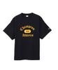 Champion Casual Short Sleeve Crew Cotton Relax Graphic Logo Stone Bio Men's T-Shirt, Neck, 100% USA, Fit, Print, Wash, Black, C3-B323