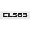 Car Sticker Modified Letter Number Trunk Emblem Badge Decal for Mercedes Benz CLS55 CLS63 CLS260 CLS350 CLS500 CLS550 BC2