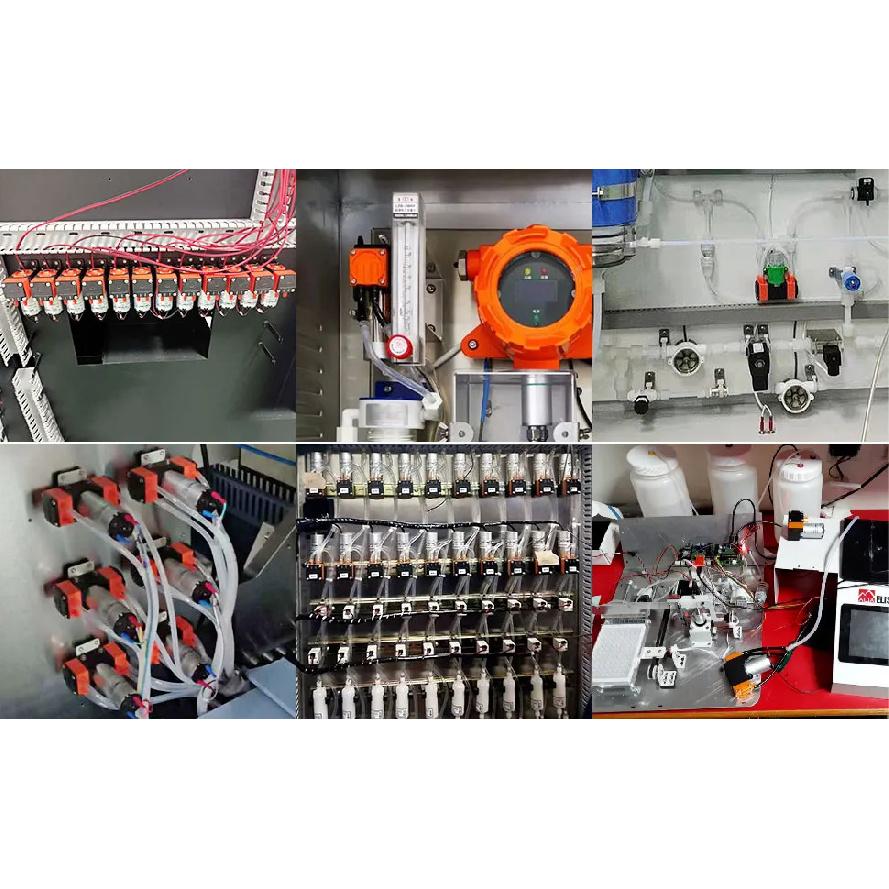 Kamoer 400ml/min KLP01 Mini High Flow Diaphragm Liquid Pump 12V 24V DC Motor Liquid Pressure 3 Bar 62dB for Lab and Waste Water