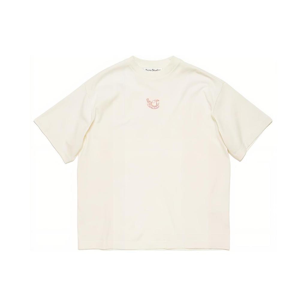 Acne Studios SS24 T Shirt Unisex Gray White CL0268-AEG