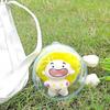 Multicolor Doll Display Box 10cm Doll Storage Case Mini Clear Outdoor Bag