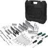 Professional 216 Pcs Tool Set, Professional Mechanic Tool Kit and Sockets Wrenches Set with Storage Box, Metric and Sae
