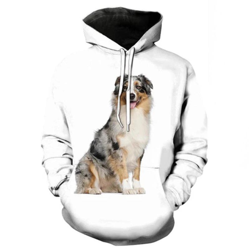 Бернская зенненхундная толстовка с 3D принтом, милый пуловер с животными для мужчин и женщин, модные повседневные толстовки большого размера, уличная одежда в стиле Харадзюку с собакой, топы