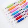 8 Color Gel Ink Pen Set Liner Marker Pens Quick-dry 0.5mm Ballpoint Office School Student A6427
