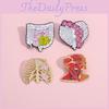 Contemporary Organ Human Design Brooch Heart And Brain Shape Stylish Pin Metal
