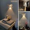 Waterproof LED Bird Sconce Dimmable Rechargeable Night Light Magnetic Wall Lamp  Kids Room