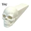 Novelty Skull Gift Halloween Door Stopper, 3D Printed Plastic Wedge, Non Slip Creative Security Gadget Base, Decorative Stop for Home Gothic