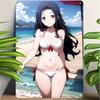 Aluminum Metal Sign of 1pc Anime Chars, Vertical Vintage Piece. A Waterproof Home Decor, Perfect As Frameless Photo Wall Display