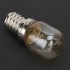 10Pcs 300 Celsius  High Temperature Resistant Nickel Plated Copper E14 Light Bulb for Microwave Oven25W