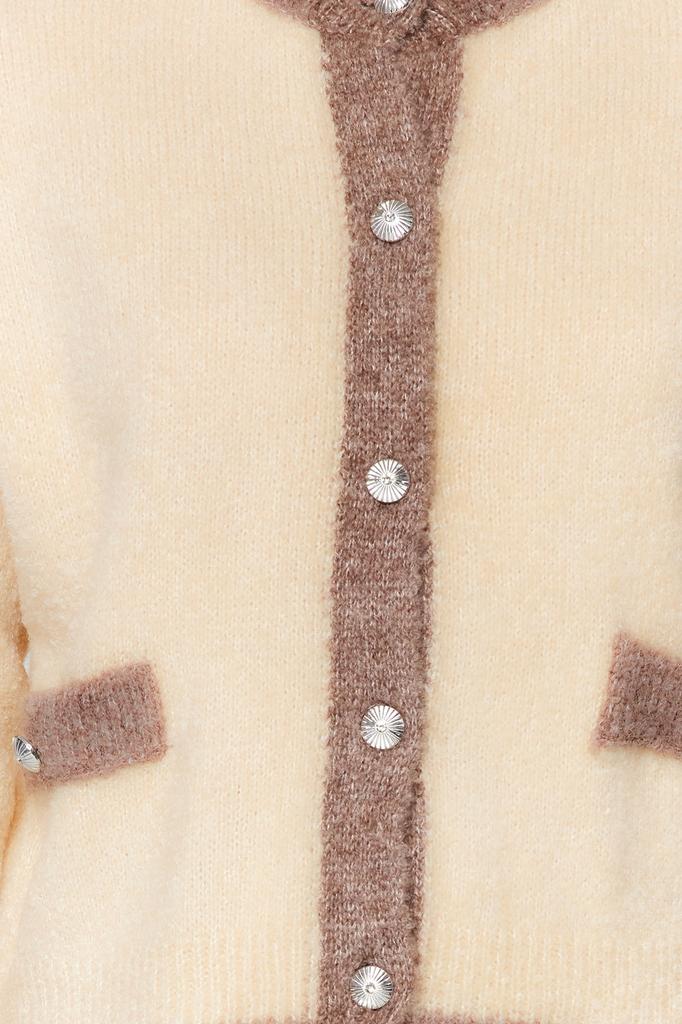 Женский модный новый кардиган с каменной нитью и трикотажным кардиганом