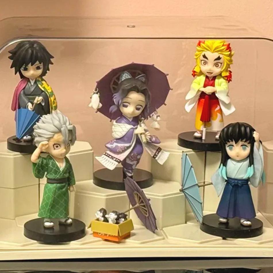 Аниме Фигурка Клинок Рассекающий Демонов Фигурки Kimetsu No Yaiba Кукла Тандзиро Нэдзуко Зеницу Фигурка Иноске Воин Экшн Фигурка Модель Игрушки